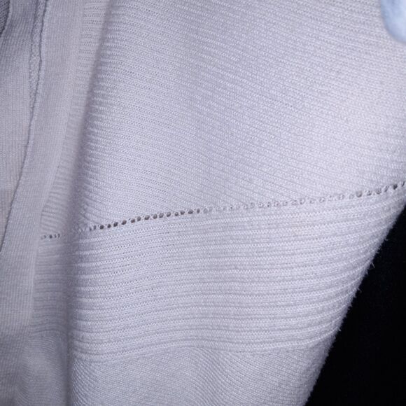 Simply VERA Cream Cowl Neck Sweater Cape Size Clunky Boxy Hang 80 Vibes XL  XXL - Picture 8 of 8